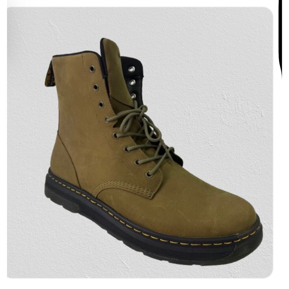 Men's Tan Lace-Up Boots